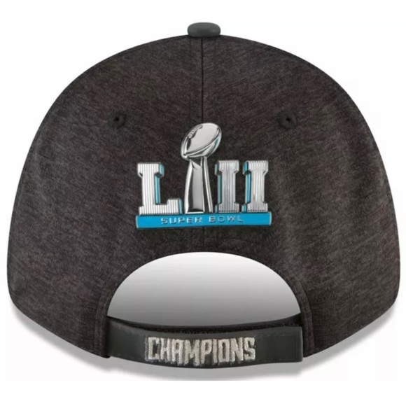 Philadelphia Eagles Men's New Era 9FORTY Super Bowl LII Champions Trophy Hat Cap - Picture 2 of 7